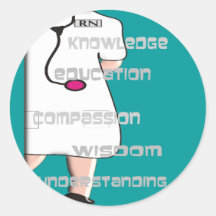 Registered Nurse Gifts Stickers