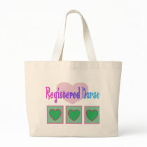 Registered Nurse HEARTS tote bag by gailg1957 Registered Nurse HEARTS tote bag