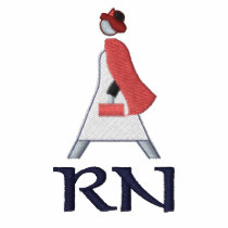 Registered Nurse Logo embroidered shirts by cowboyannie Registered Nurse Logo embroidered shirts