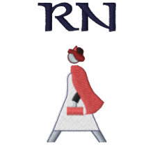 Registered Nurse Logo embroidered shirts by cowboyannie Registered Nurse Logo embroidered shirts