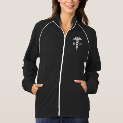 Registered nurse printed jacket