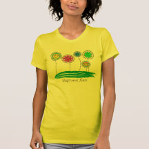 Registered Nurse Retro Flowers T-Shirts