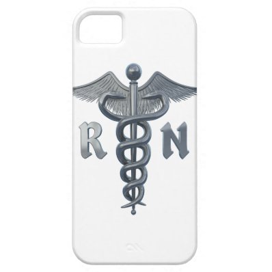 Registered Nurse Symbol iPhone 5 Covers