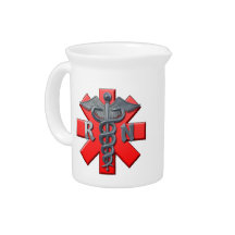 Registered Nurse Symbol Pitchers