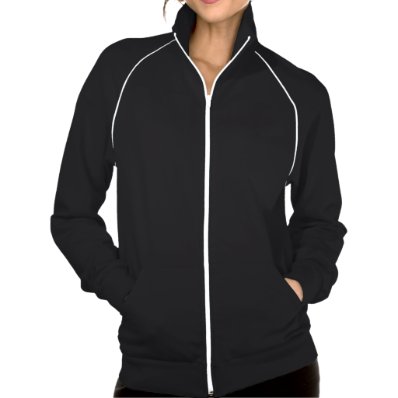 Registered nurse american apparel fleece track jacket