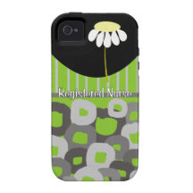 Registered Nurse Whimsical and Abstract Vibe iPhone 4 Case
