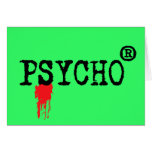 Registered Psycho Cards