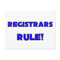 Registrars Rule! Post Card