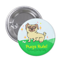 ¡Regla de los barros amasados! Botones Pins