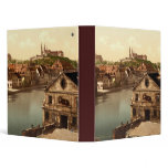 Regnitz and Michaelsberg Bamberg Bavaria Germany Vinyl Binder