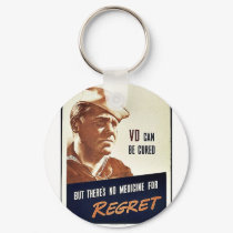 Regret keychains by ww2posters Regret keychains