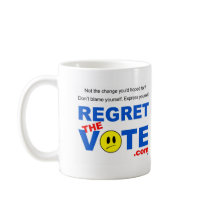 Regret the Vote Mugs