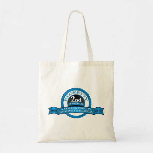 Regretsy 2 Year Anniversary Tote Bags