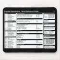 Regular Expressions - Quick Reference Mousepad