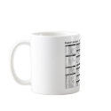 Regular Expressions - Quick Reference Mug by etexteditor Regular Expressions - Quick Reference Mug
