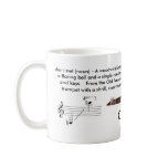Regular sized (11 oz.) Clarinet mug
