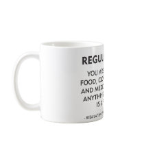 Regulation # 5 coffee mug