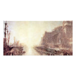 Regulus Sets Off From Rome By Turner Joseph Mallo Personalized Photo Card