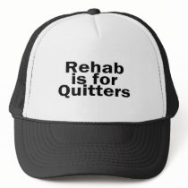 Rehab Is For Quitters Mesh Hat