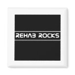 rehab rocks fridge magnet