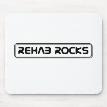 Rehabilitation - Rehab Rocks Mouse Pads
