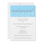 Rehearsal Dinner Announcement