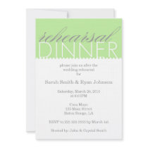 Rehearsal Dinner Custom Invites