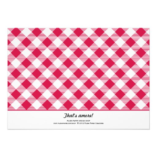 Rehearsal Dinner Invitation | Italian Food