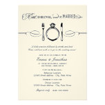 Rehearsal Dinner Invite | Eat Drink and be Married