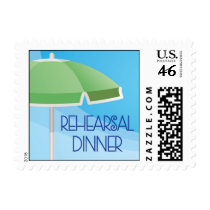 Rehearsal Dinner Pool Party Postage