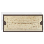 Rehearsal or Welcome Dinner - Ticket Invitation