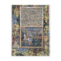Rehoboam waging war against Jeroboam Post Cards