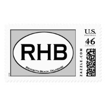 Rehoboth Beach Delaware Stamp by MidnightAkita Rehoboth Beach Delaware Stamp