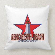 Rehoboth Beach Lighthouse Pillows