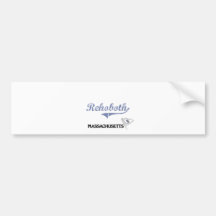Rehoboth Massachusetts City Classic Bumper Sticker