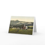 Reichenberg, the Jeschken, Bohemia, Austro-Hungary Greeting Card