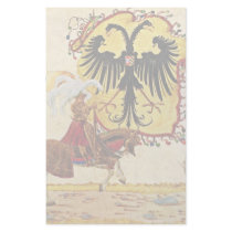 Reichsbanner And Imperial Sword Detail Customized Stationery