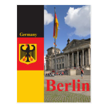 Reichstag building. Berlin, Germany Postcard