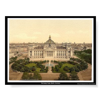 Reichstag House, Berlin, Germany Posters by eyecandy