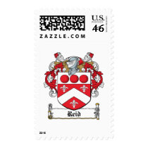 Reid Family Crest Postage Stamps