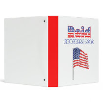 Reid Patriotic American Flag 2010 Elections Binders