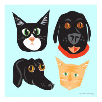 Reigning Cats & Dogs_Frisky Friends posters