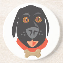 Reigning Cats & Dogs_Furry Faces_Big Ernie bonetie coasters