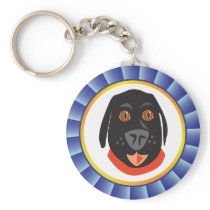 Reigning Cats & Dogs_Furry Faces_Big Ernie keychains