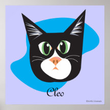 Reigning Cats & Dogs_Furry Faces_Cleo Print
