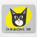 Reigning Cats & Dogs_Furry Faces_I'm on MiceSpace mousepad
