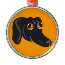 Reigning Cats & Dogs_Furry Faces_Little Mo ornaments