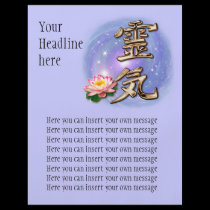 reiki2, YourHeadlinehere, Here you can insert y... flyers