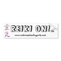 Reiki bumper sticker