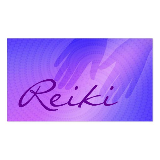 Reiki Business Cards